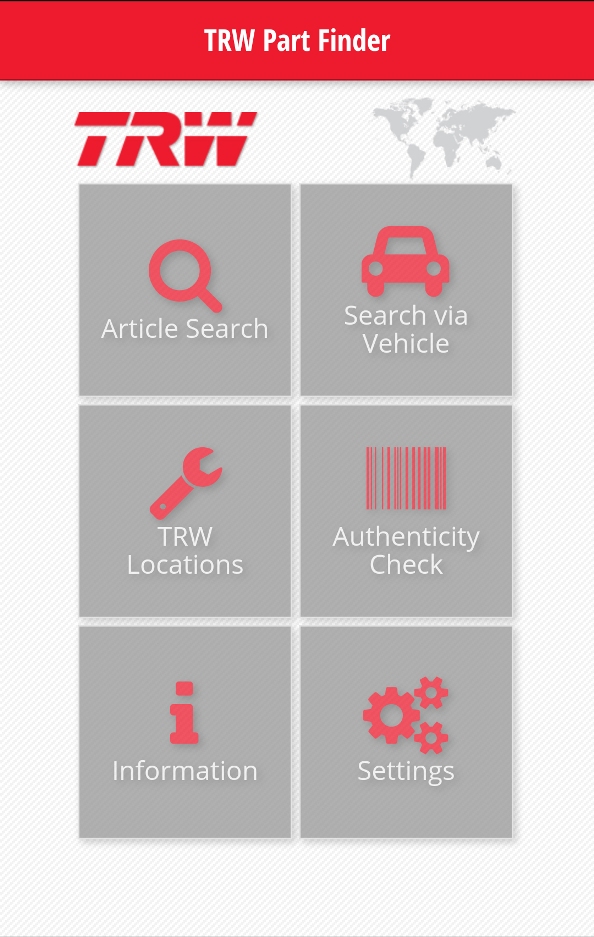 Nowa aplikacja TRW autoEXPERT