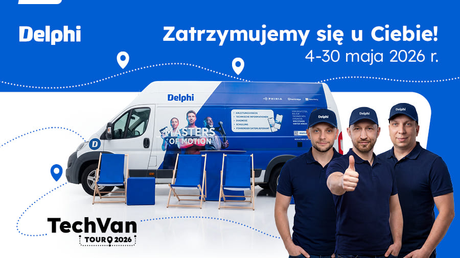 TechVan Tour 2026: Delphi ponownie wyrusza w trasę po Polsce | autoEXPERT